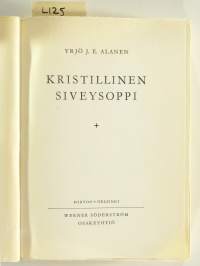 Kristillinen siveysoppi