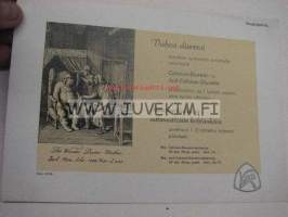 Calcium-Diuretin -lääkemainos / imupaperi 
