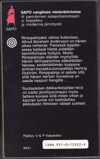 Nils Hövenmark - Rimppalinja, 1986 - SAPO N:o 304. Lukematon kirja. Perinteinen salapoliisiromaani