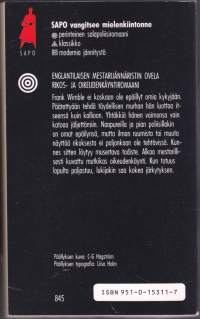 Michael Underwood - Kohtalon käsi, 1987 - SAPO N:o 320. Lukematon kirja. Perinteinen salapoliisiromaani.