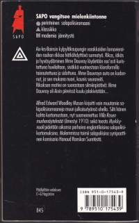A.E.W. Mason - Villa Rosen murhenäytelmä, 1992 - SAPO N:o 356. Lukematon kirja. Klassikko dekkari