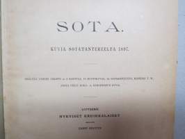 Sota. - Kuvia sotatantereelta 1897 (Kreikan–Turkin sota 1897, tunnetaan myös nimellä kolmenkymmenen päivän sota.