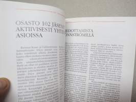 Kaivopuiston rautakourat - Rauman Kone- ja Valimotyöväen Ammattiosasto 102 ry 1943-1993, numeroitu - nr 40