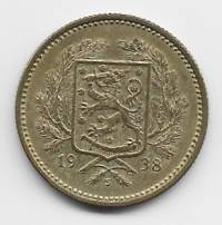 5 markkaa  1938