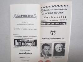 Pyynikin Kesäteatteri 1976 - Niskavuoren nuorikko -käsiohjelma