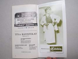 Pyynikin Kesäteatteri 1976 - Niskavuoren nuorikko -käsiohjelma