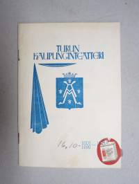 Turun kaupunginteatteri 1953-1954 Valkoinen hevonen -käsiohjelma