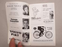 Turun kaupunginteatteri 1963-1964 - Miksi valehtelet, Cherie...? -käsiohjelma