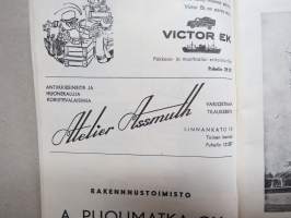 Turun kaupunginteatteri 1966-1967 - Miten haluatte (Shakespeare) -käsiohjelma