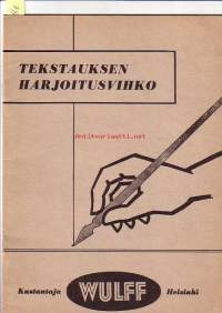 Tekstauksen harjoitusvihko