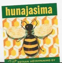 Hunajasima,  juomaetiketti
