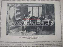 Suomen Kuvalehti 1919 nr 6, Carl Larsson kuollut 23.1.1919, Vapaussodan muistojuhlia, Kahden nuoren sankarikuolema, Punaisten työvelvollisia, ym.