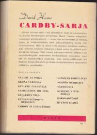 Täysosumia, 1958 2.p. Cardby-sarja. (dekkari, salapoliisiromaani)