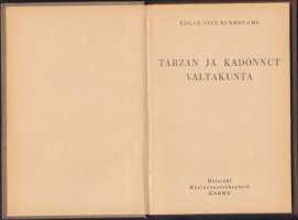 Tarzan ja kadonnut valtakunta, 1953. 1.p.