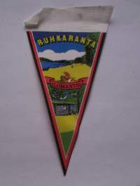 Ruhkaranta -matkailuviiri, pikkukoko / souvenier pennant