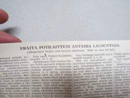 Laite (aparaatti) tervaesanssihöyryn aikaansaamista varten nr 8144 - Keskinyt H.F. Arvonen - käyttö- ja terveydenhoito-ohje sekä lausuntoja