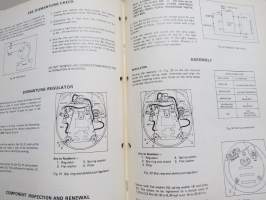 CAV Workship Manual AC5, AC5R,&amp; AC5HER Alternators -CAV laturien korjaamokirja, englanninkielinen