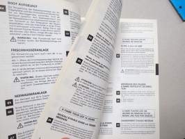 Volvo Penta MD, TMD, TAMD, AQAD 31A, TMD, TAMD, AQD, AQAD 41ABetriebsanleitung, Manuel d´instructions, Libro de instrucciones, Manuale istruzioni, Instruktionsbok