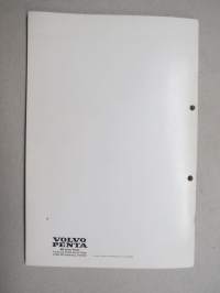 Volvo Penta MD, TMD, TAMD, AQAD 31A, TMD, TAMD, AQD, AQAD 41ABetriebsanleitung, Manuel d´instructions, Libro de instrucciones, Manuale istruzioni, Instruktionsbok