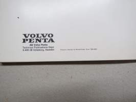 Volvo Penta MD, TMD, TAMD, AQAD 31A, TMD, TAMD, AQD, AQAD 41ABetriebsanleitung, Manuel d´instructions, Libro de instrucciones, Manuale istruzioni, Instruktionsbok