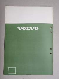 Volvo Huoltokäsikirja osa 8 (87) Pysäköintilämmitin Tyyppi 07-B, 01-/-01-D, 03-B/03-D -korjaamokirjasarjan osa