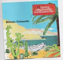 Ohjeita ulkomaille matkustaville esite 1957