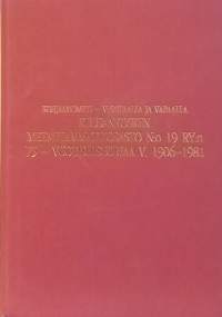 Korjaamomies - Verstaalla ja vapaalla. (Työväenhistoria, ammattiosasto)