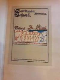 Seitsemän veljestä, kertomus. Tehnyt A.Kivi, somistanut Akseli Gallen-Kallela. P. 1918.