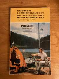 Suomen leirintäalueet, retkeilymajat, moottorimajat 1966