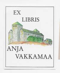 Anja Vakkamaa -  ex libris