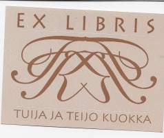 Tuija ja Teuvo Kuokka -  ex libris