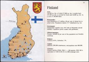 Finland -  A country that works, 1980. Suomi-tietoutta englanniksi.