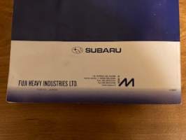 Subaru Legacy &amp; Outback Navigointi ja monitoriomistajan käsikirja