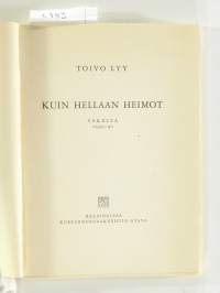 Kuin hellaan heimot – säkeitä 1939-40