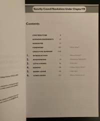 Security Council Resolutions under Chapter VII: Design, Implementation and Accountabilities - The cases of Afghanistan, Côte d&#039;luoire, Kosovo and Sierra Leone