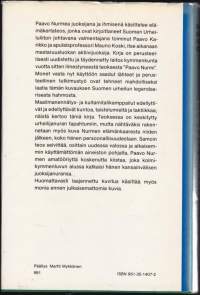 Yksin aikaa vastaan - Paavo Nurmen elämänkerta, 1975. 1.p. Paavo Nurmi juoksijana ja ihmisenä.