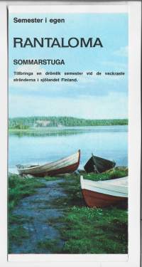 Rantaloma Ruuponsaari Viitasaari  -  matkailuesite  1970 l