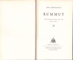 Rummut II- historiallinen romaani 1808-1809 vuoden sodasta. 1957. 8.p.