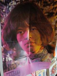 Mick Jagger / Joulupeli -Suosikki-lehden keskiaukeamajuliste 1960-luvulta
