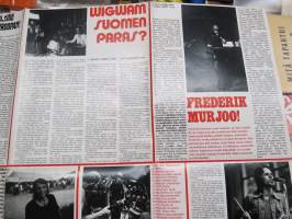 Cliff Richard - taustapuolella artikkeleita -Suosikki-lehden keskiaukeamajuliste / centerfold poster