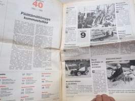 Koneviesti 1992 nr 8, 8.5.1992, Bauma rakennuskonenäyttely, Kotiseosrehu, Sahalaitos Wood-Mizer, Wille 3, PBiodiesel, Lämpötaltio, Eurokuntoon, ym.