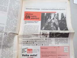 Koneviesti 1992 nr 8, 8.5.1992, Bauma rakennuskonenäyttely, Kotiseosrehu, Sahalaitos Wood-Mizer, Wille 3, PBiodiesel, Lämpötaltio, Eurokuntoon, ym.
