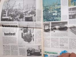 Koneviesti 1992 nr 8, 8.5.1992, Bauma rakennuskonenäyttely, Kotiseosrehu, Sahalaitos Wood-Mizer, Wille 3, PBiodiesel, Lämpötaltio, Eurokuntoon, ym.