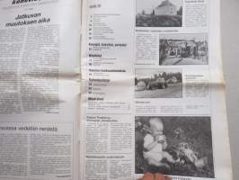 Koneviesti 1988 nr 13, 5.8.1988, Ford 5610 kansi Ford 4110 esittely, Tsekkoslovakialaisen traktorin synty, Kyntökilpailut, Puimurin ennakkohuolto, Öljypoltin kuntoon