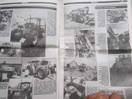 Koneviesti 1988 nr 13, 5.8.1988, Ford 5610 kansi Ford 4110 esittely, Tsekkoslovakialaisen traktorin synty, Kyntökilpailut, Puimurin ennakkohuolto, Öljypoltin kuntoon