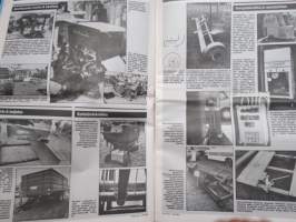 Koneviesti 1988 nr 13, 5.8.1988, Ford 5610 kansi Ford 4110 esittely, Tsekkoslovakialaisen traktorin synty, Kyntökilpailut, Puimurin ennakkohuolto, Öljypoltin kuntoon