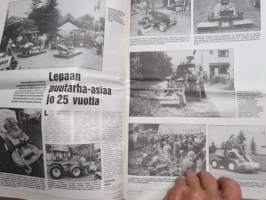 Koneviesti 1988 nr 13, 5.8.1988, Ford 5610 kansi Ford 4110 esittely, Tsekkoslovakialaisen traktorin synty, Kyntökilpailut, Puimurin ennakkohuolto, Öljypoltin kuntoon