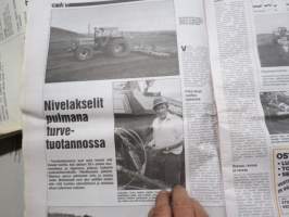 Koneviesti 1988 nr 18, 14.10.1988, Case IH kansi, SM-kynnöt, Sorasilmät, Nivelakselipulmat turvetuotannossa, Murske-,vasara- ja teräslevymyllyt, Saaren Pellava Oy ym