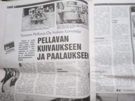 Koneviesti 1988 nr 18, 14.10.1988, Case IH kansi, SM-kynnöt, Sorasilmät, Nivelakselipulmat turvetuotannossa, Murske-,vasara- ja teräslevymyllyt, Saaren Pellava Oy ym