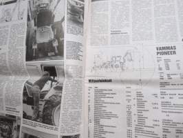 Koneviesti 1988 nr 18, 14.10.1988, Case IH kansi, SM-kynnöt, Sorasilmät, Nivelakselipulmat turvetuotannossa, Murske-,vasara- ja teräslevymyllyt, Saaren Pellava Oy ym
